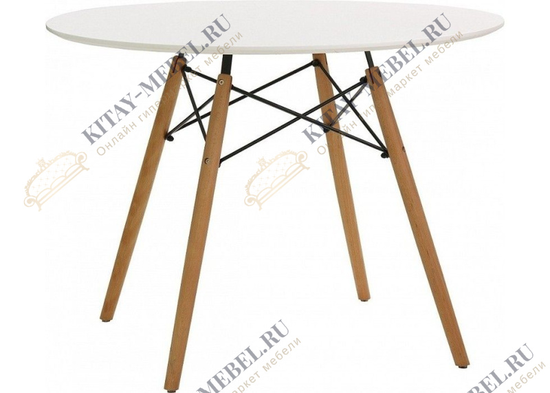 Стол Eames белый 80 см