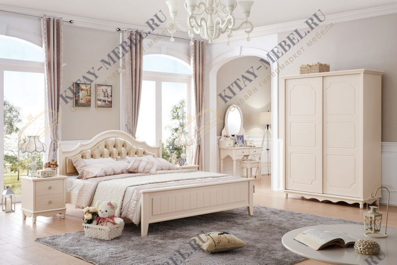 Спальня Emilia MK-4626-IV, белый комплект для детской