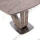 Керамический стол обеденный трансформер Oasis 160-210 (сатин мокко/латте)