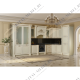 Кухня модульная Венеция угловая 4,5*2,4, стекло, ЛДСП, МДФ, патина