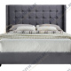 Кровать двуспальная INFI2868 (160х200), с ящиком для белья, мягкое изголовье