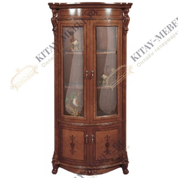 BG103 Витрина угловая  Ангелина (Carvelli)