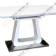 Стол обеденный WIND (1200-1600x800x760) белый матовый