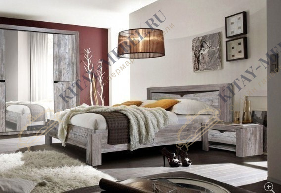 Кровать 160*200 Гарда (сосна джексон)
