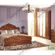 Кровать двуспалка Гранда-650.151, 1600×2000, орех, МДФ, ППУ