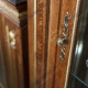 Шкаф с витриной «Милана 11» П265.11 (черешня с золочением)