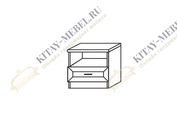 Тумба 2678 Лючия (орех)
