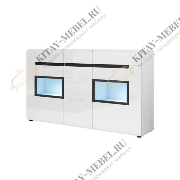 Kомод-3D3S тип 25 Hektor (белый)