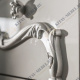 Кровать двуспальная Дольче Вита СДВ-03, 180*200, (белый с серебром), (без ортопеда и матраса)