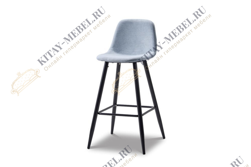 Стул барный 350B голубой TD3052-4/черный