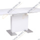 Стол обеденный FANO (120-160x80x76) белый лак со стеклом