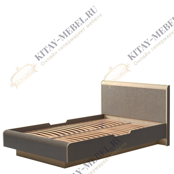 Кровать Джексон-879 двуспальная 140×180 недорогая, ЛДСП, велюр