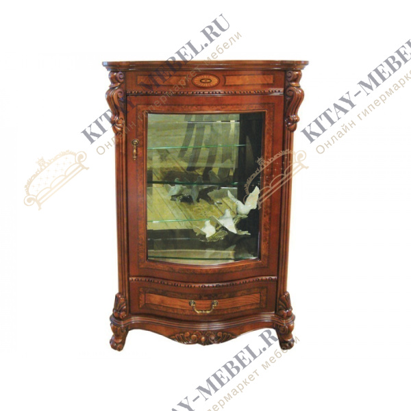 BG106 Витрина низкая правая Ангелина (Carvelli)