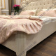Кровать с мягким изголовьем 160х200 Афина (крем корень)