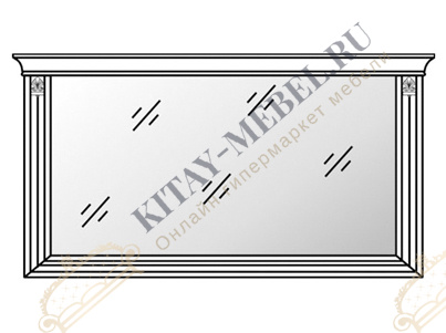 Зеркало в раме 2742 Мальта (беж)