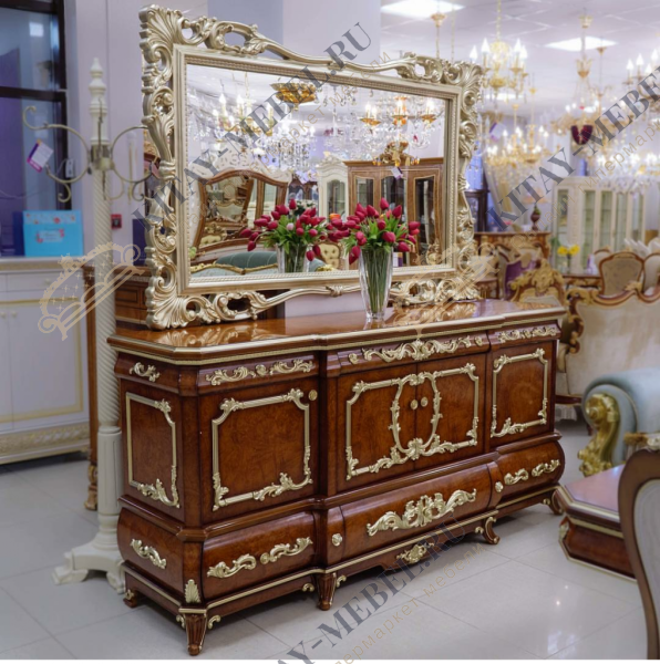 Фирензе комод с зеркалом