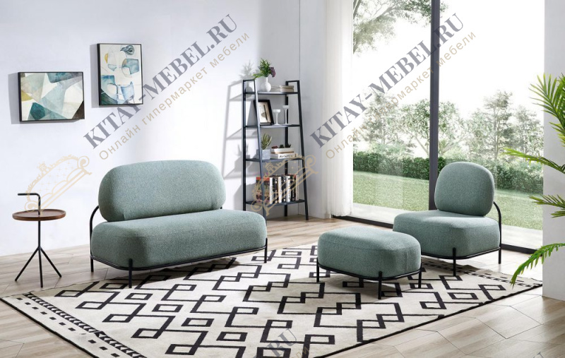 Набор мягкой мебели SOFA зеленый A652-26