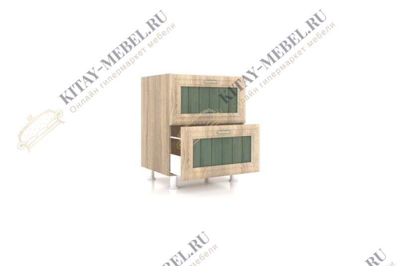 Тумба кухонная 600 с двумя ящиками 235.131 Кантри (Сонома)