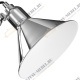 765924 (MТ1201802-1Е) Настольная лампа  LOFT 1х40W E14 ХРОМ (в комплекте)
