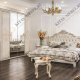 КРОВАТЬ ПАТРИСИЯ 180х200 КРЕМ КОРЕНЬ ГЛЯНЕЦ
