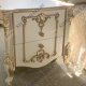 Царская двуспальная кровать Дольче Вита СДВ-03 180*200, (слоновая кость с золотом), МДФ, капитоне