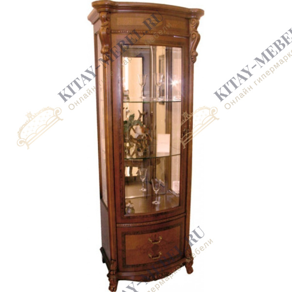 BG100 Витрина правая Ангелина (Carvelli)