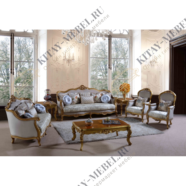 Севилья G-635 Комплект мягкой мебели — диван 3х-местн +диван2х-местн+кресло Купить недорого в интернет-магазине!