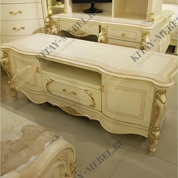Тумба ТВ 1600  Джульетта (беж с золотом)