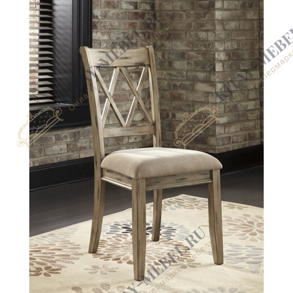 СТУЛ ОБЕДЕННЫЙ MESTLER D540-102 ANTIQUE WHITE ТК.БЕЖ