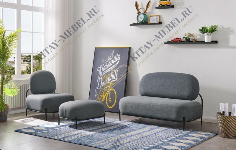 Набор мягкой мебели SOFA (серый)