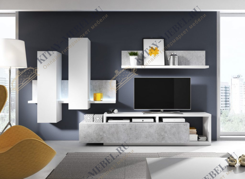 Мебель для гостиной Bota тип 09 (бетон colorado)