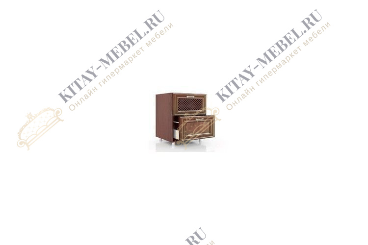 Тумба кухонная 500 с двумя ящиками 235.054 Кантри (Ноче Таволато)