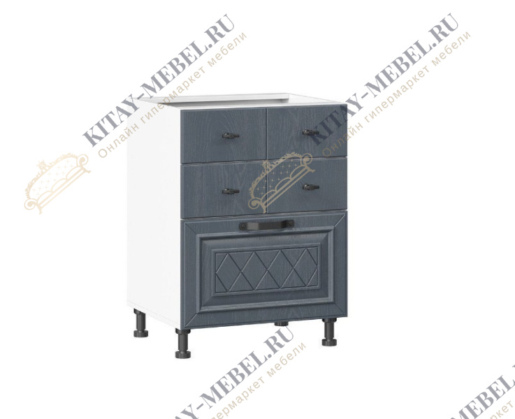 Тумба кухонная 600 с 3-мя ящиками (4) Марина 273.140.000.316
