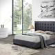 Кровать двуспальная INFI2868 (160х200), с ящиком для белья, мягкое изголовье